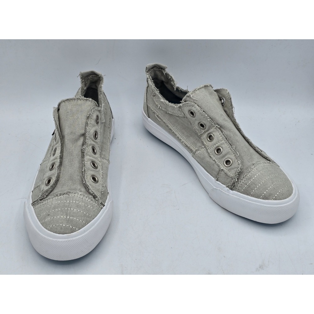 JENN ARDOR Women Canvas Slip On Sneakers Comfort Low-Top Casual Flats Sz 7.5 M